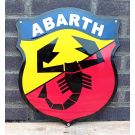 Emaljskylt Abarth