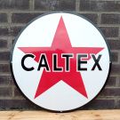 Caltex emaljskylt