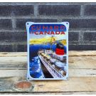 Cunard Canada nostalgisk emalj