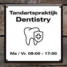 Professionell tandvård tecken