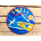 Shell Marine - Vintage Emaljskylt