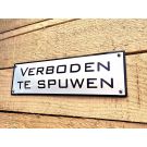 Verboden te spuwen