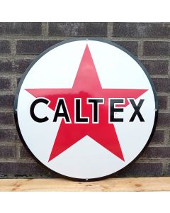 Caltex emaljskylt