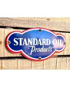 Standard oil products emaljskylt