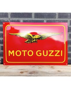 Moto guzzi rot/gul