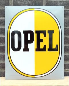 Opel emalj vit/gul