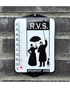 R.V.S. enamel thermometer