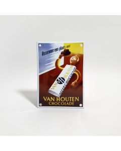 Van Houten Chocolade emalj