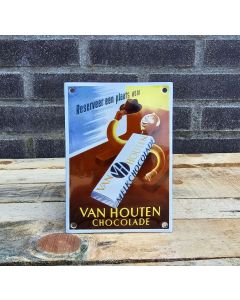 Van Houten Chocolade emalj