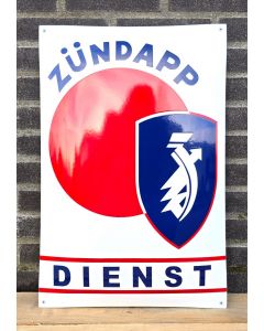 Zundapp dienst Emaljskylt