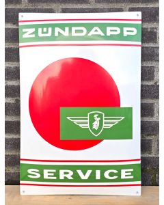 Zundapp service emaljskylt